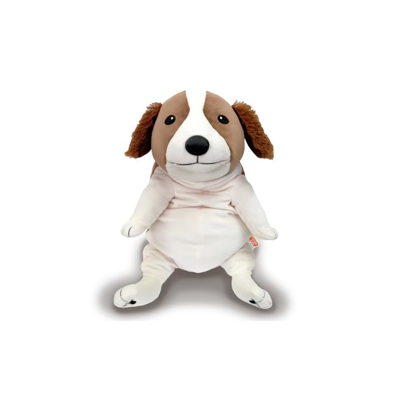 Shinada Global Serie Mochi Mochikoikeru Peluche Grande, 22 x 22 x 30 cm, Animal, Perro, Kooikerhondje, Inu Inu, Perro MOKK-0350