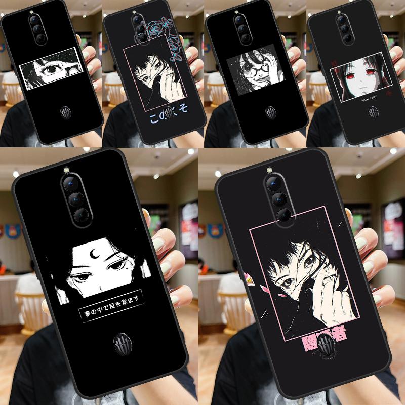 Japanese Anime Aesthetic Case For ZTE Nubia Red Magic 8S 8 9 Pro Plus RedMagic 6 6S Pro 7 7S Pro 6R 5S 5G Soft Cover