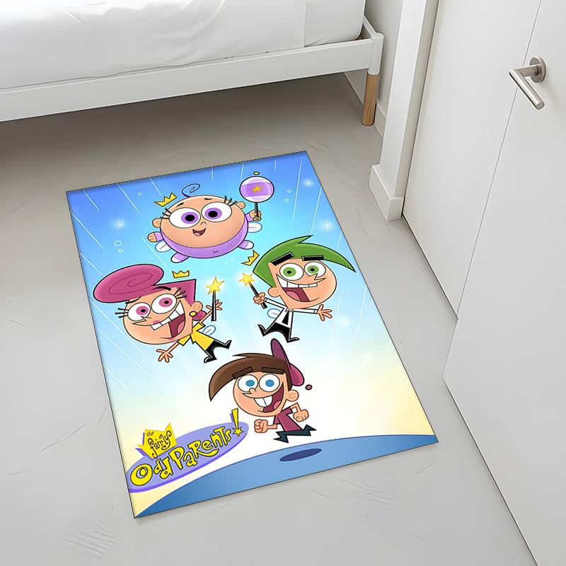 The Fairly OddParents (1) Rug Suitable For Living Rooms Bedrooms Computer Rooms Dining Areas And Placement Under Tables And Chairs Also An Ideal Choic