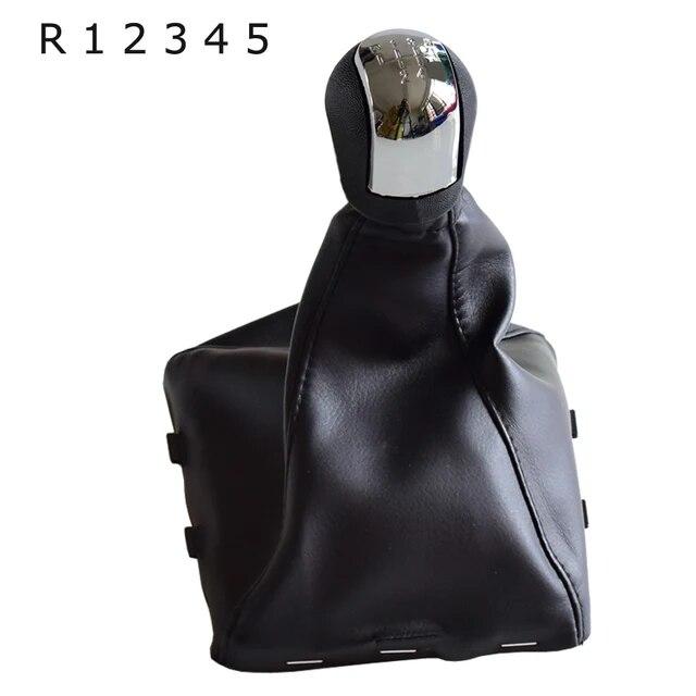 For Opel Vectra C B Corsa Astra G SIGNUM Combo 02-05 Manual 5 6 Speed Car Gear Shift Knob Lever HandBall With Gaiter Boot Cover