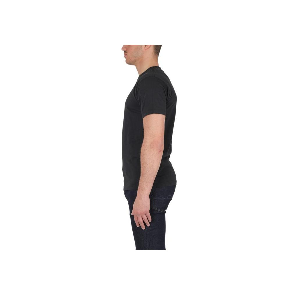Stone Island Small Logo One T-Shirt Black Men Tops 74152NS55-V0029