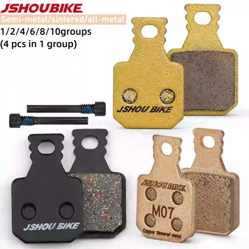 JSHOUBIKE 1/2/4/6/8/10 SET Semi-metal/all-metal/sintered Hydraulic brake pads Kevlar For Magura M5 M7 MT5 MT7 SH901 bike parts