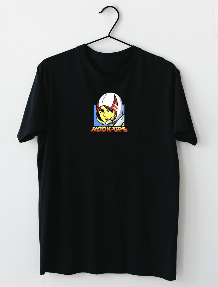 Hook Ups Skateboard Jun The Swan Gatchaman Anime Superhero T-shirt S4XL S
