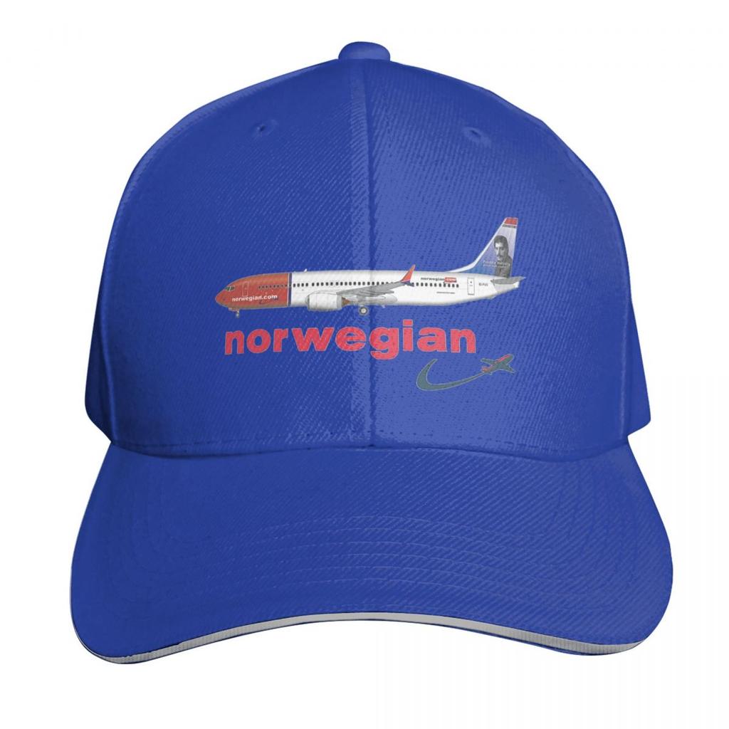 Norway Airline Design Baseball Cap funny hat Hip Hop golf hat genuine Brand Unisex cap GirlS Hats Unisexs