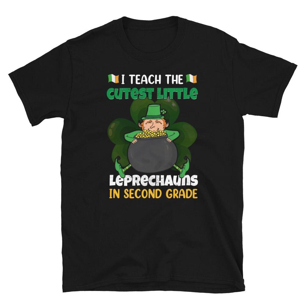 Second Grade Teacher Funny Irish T-Shirt S