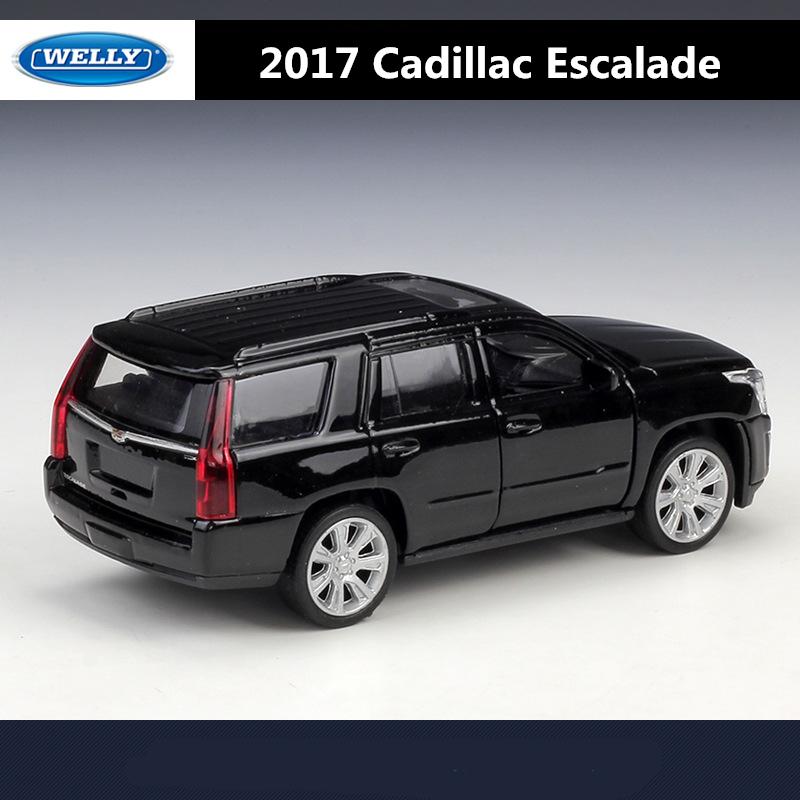 1:36 Cadillac SUV Escalade Alloy Car Model Diecasts Metal Toy Vehicles Pull Back Car Model High Simulation Collection Kids Gifts