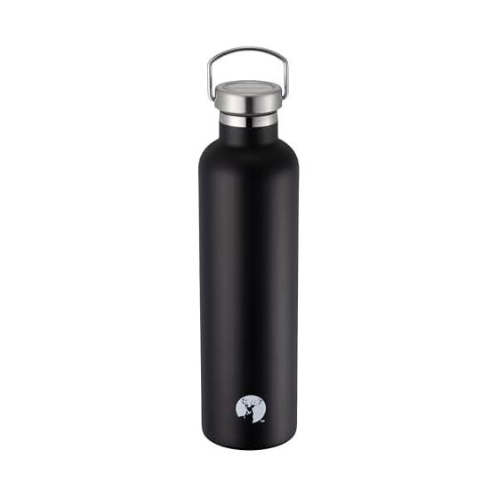 CAPTAIN STAG Sports Bottle, Water Bottle, Direct Drinking, Double Stainless Steel, Vacuum Insulation, Cold Insulation, Heat Insulation NEW HD Bottle,