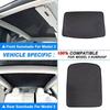 Tesla Model 3 Sunshade Set: Front & Rear Sunroofs, Rear Triangular Windows