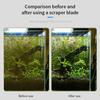 Fish Tank Cleaning Tool Flat Sand Algae Removal Dual-use Glass Algae Removal Scraper Household Cleaning Tool Aquarium Accessorie