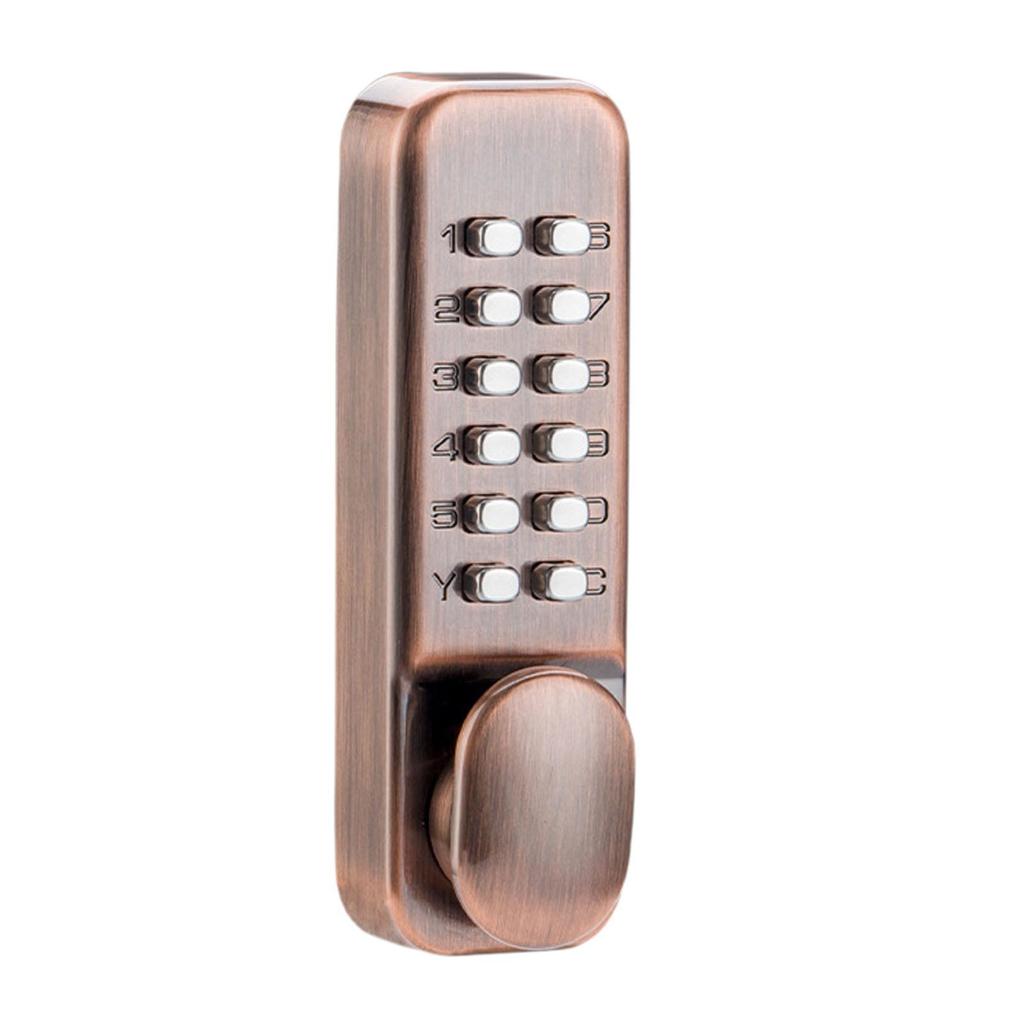 Mechanisches Tastatur Türschloss Digitale Code-Kombination Wasserdichtes Mechanisches Türschloss für Hotel Haus Außen Balkon Küche