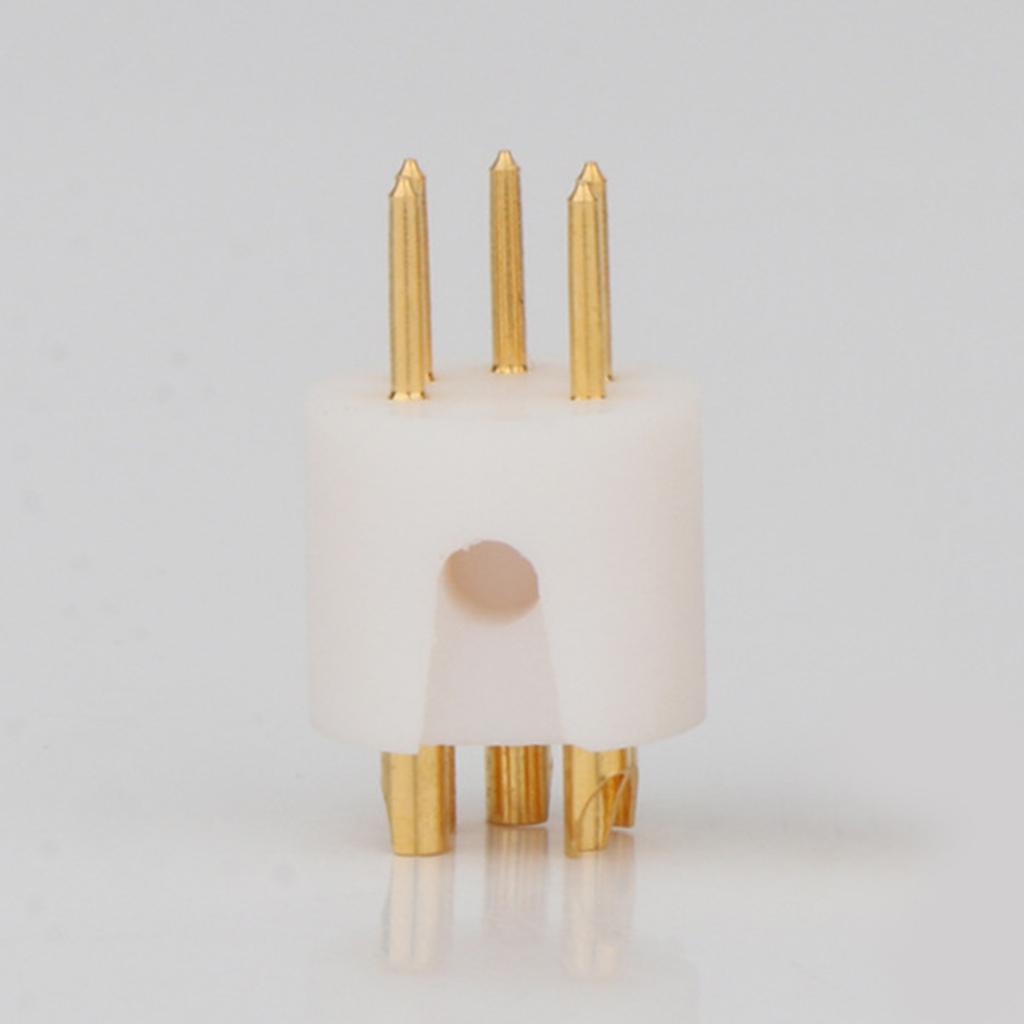 Turntable Tonearm 5 Pin HiFi Male DIN Connector For Rega Linn Roksan Pure Copper M DIN Gold Plated Plug