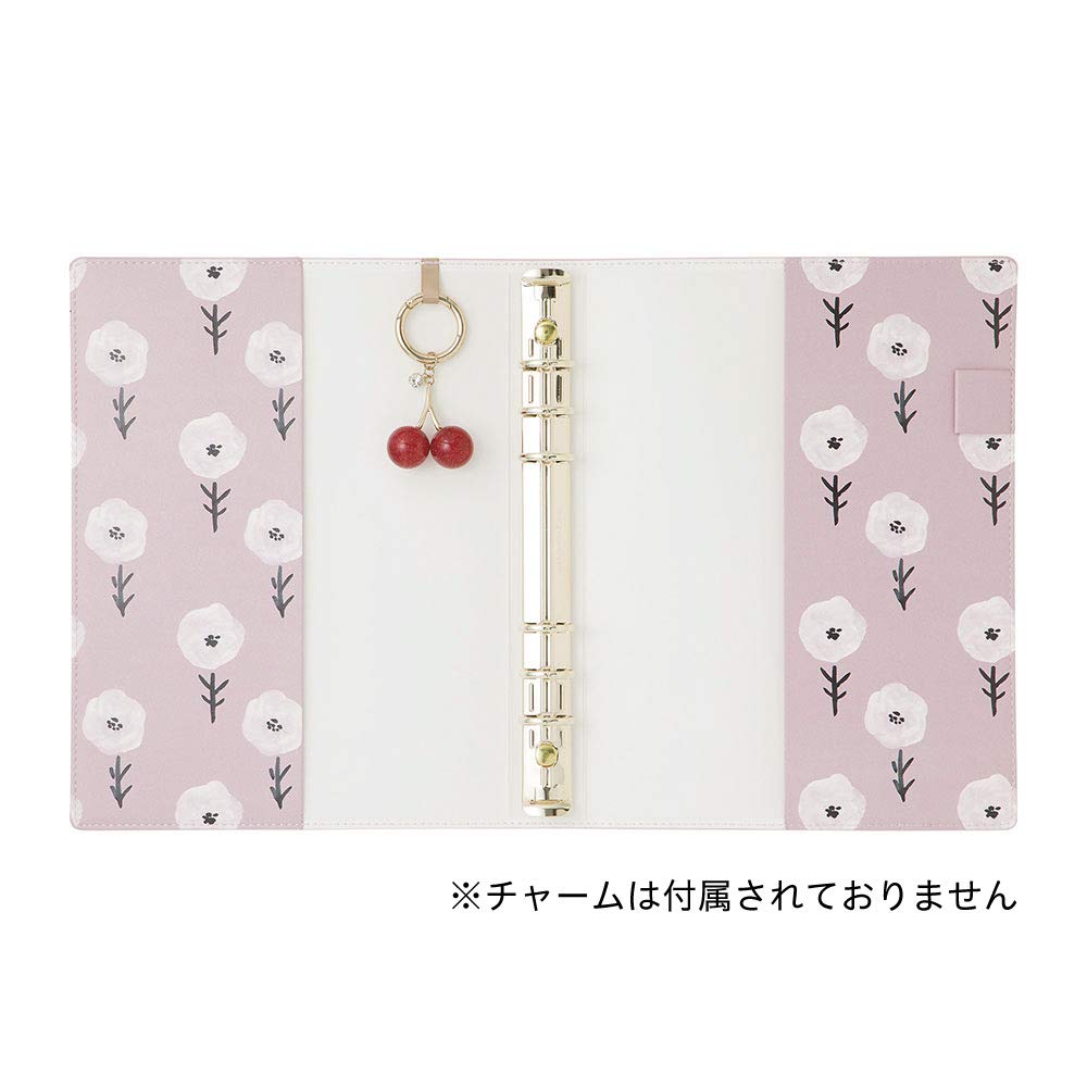Marks System Planner A5 Standard Size Binder with Trial Pattern 2 Flower Refills, ODR-DC11-A