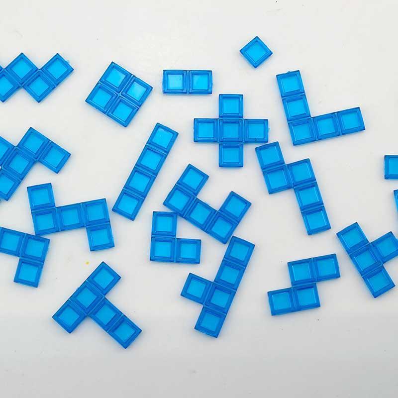 Juego de mesa de estrategia para niños, juguetes educativos, juego de cuadrados de colores, fácil de jugar para niños, juegos de fiesta familiar en interiores, rompecabezas, regalo
