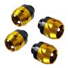 Motorcycle Front Fork Frame Slider CNC Aluminum Alloy Front Fork Frame Sliders Wheel Crash Protector Golden