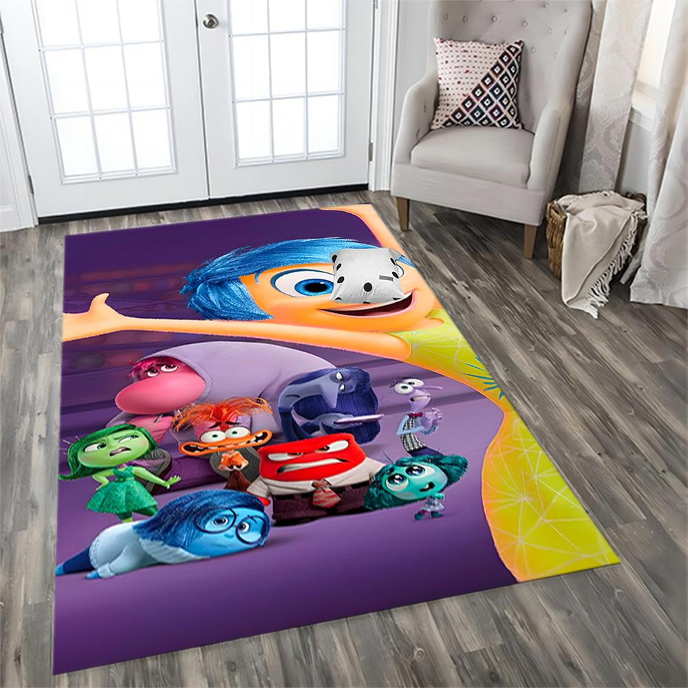 Inside Out Emotions Adventure for Living Room Rug, Bedroom, Study Room, Hallway Decoration, Perfect for Home Decoration or Holiday Gifts