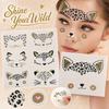 Glitter Face Stickers for Festival Party Stage Makeup Decals