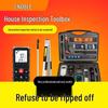 Home Inspection Toolkit: Sounding Hammer, Angle Ruler, Level, Electrical Tester, Phase Detector