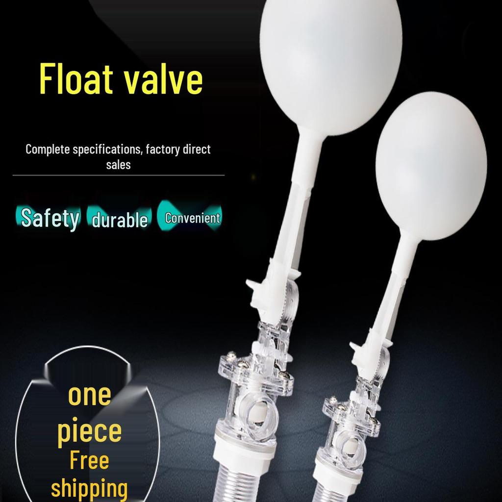 Adjustable Transparent Plastic Float Valve for Water Tanks