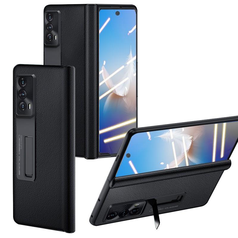 Premium Full-Body Leather Case Honor Magic Vs2 With Integrated Hinge Protection Magnetic Kickstand Drop Resistance