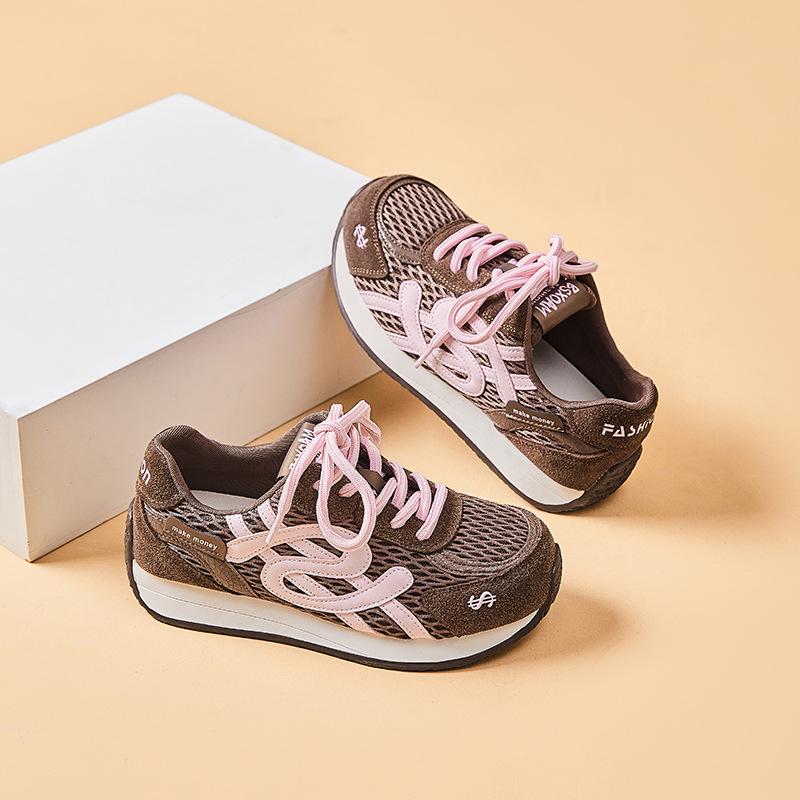 Autumn 2025 Women's German Trainer: Top Grain Cow Suede, Breathable, Thick-Soled, Versatile Casual Sports Shoes