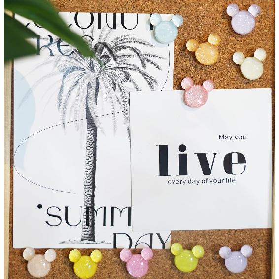 30Pcs Push P,Decorative Push Pin,Cute Thumb Tacks Cute Office Decor for Cork Board Bulletin Board,Desk Accessories Aesthetic,Classroom Decor,Business