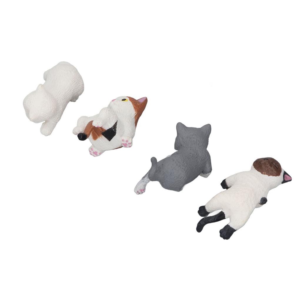 4PCS Cute Car Interior Decor Resin Mini Cute Car Funny Automotive Interior Decoration for Party