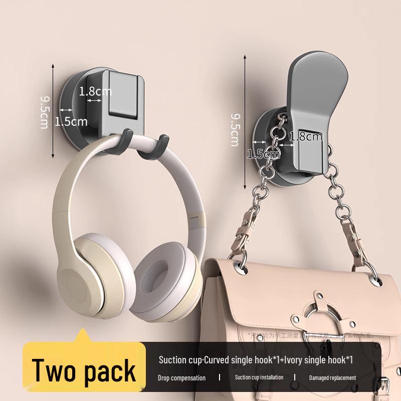 Saugknopf Doppelhaken Multifunktionaler Taschentuchhalter für Bad & Küche