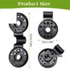 100pcs Sunshade Mesh Buckle Durable Can Withstand Bad Weather Conditions Locking Ring Design Tight And Firm Suitable For Garden