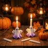 Handmade Ghost Candlestick Silicone Mold DIY Candle Making Cute Ghost Shape Mold Decorative Candle Holder Mold Ghost Theme