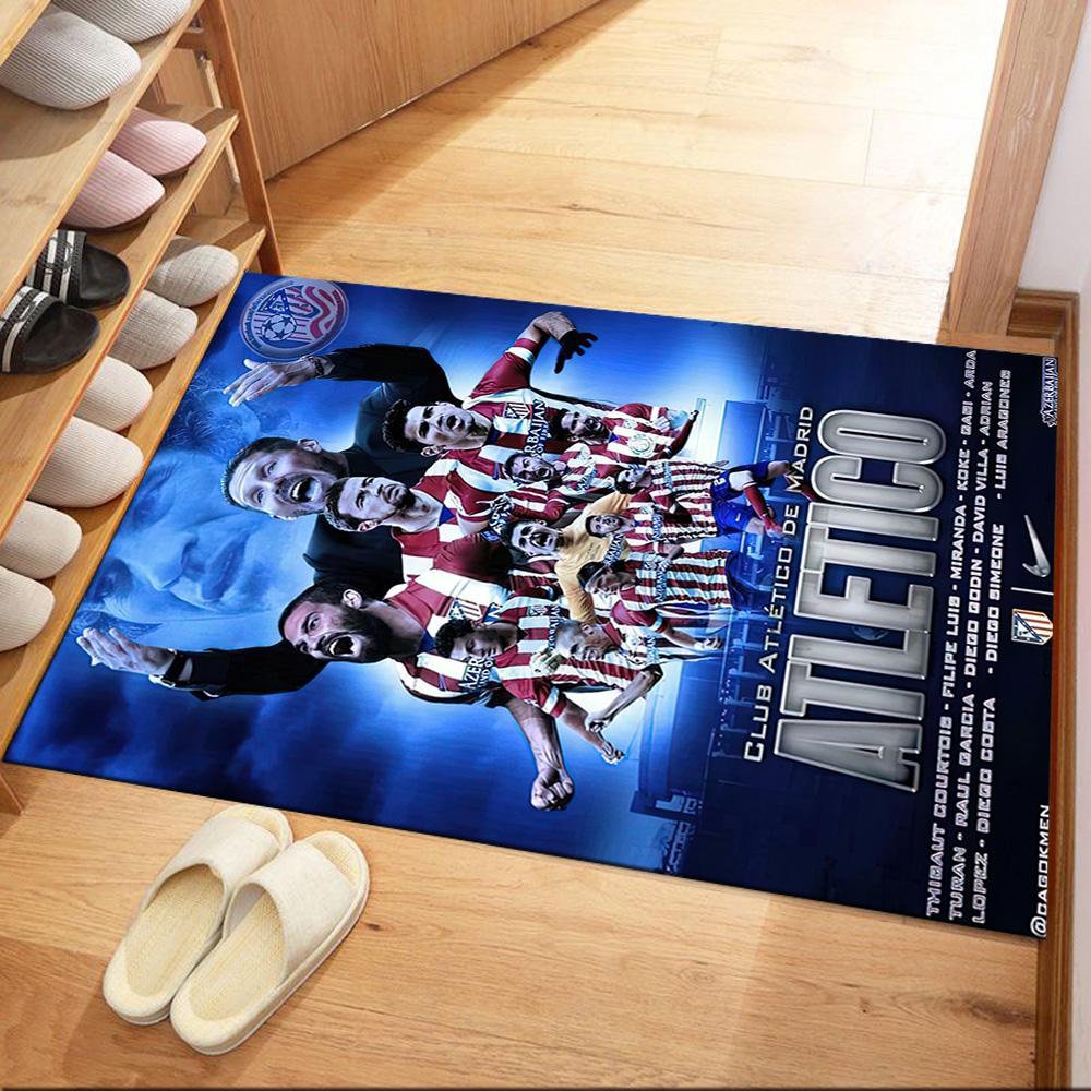 Atletico Madrid Area Rug Suitable For Hallway Study Room Foyer Decorate Room Antislip Carpet Office Home Decor Perfect Gift For Friends Family
