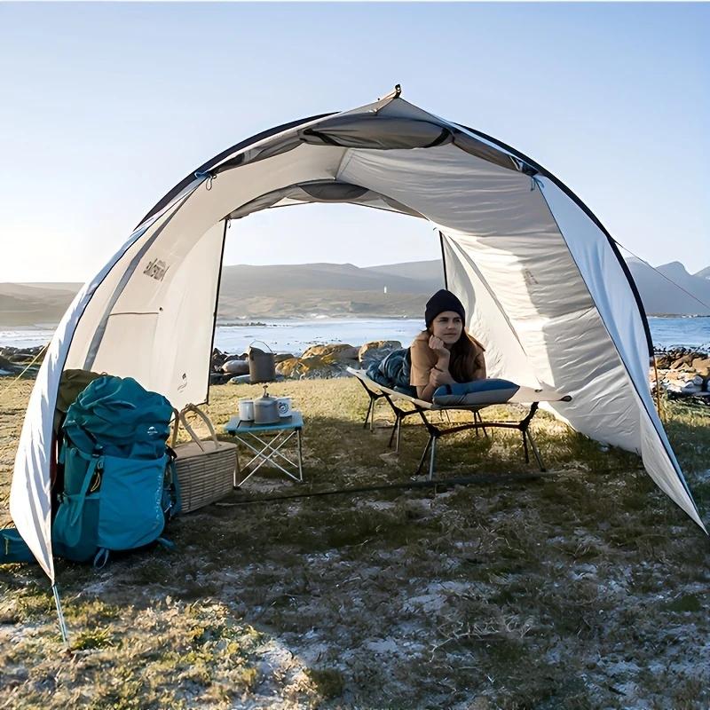 Outdoor March Aluminum Alloy Folding Bed Portable Camping Tent Single Bed Reclining Chair