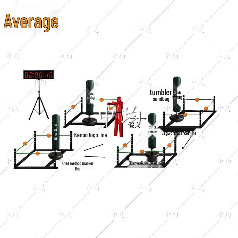 Combat Skills Assessment Tumbler Punching Bag