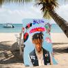 Beach Towel with Juice WRLD Pattern - soft,absorbent,machine washable Lightweight&Modern,swimming,Travel Essentials