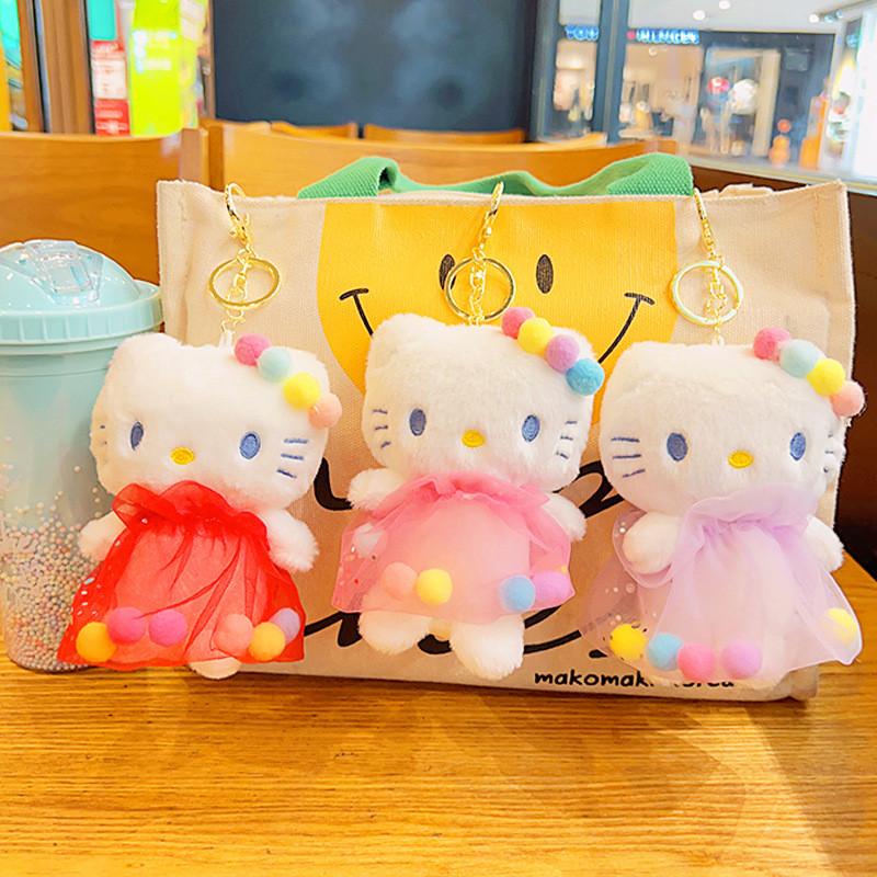 Adorable Plush Hello Kitty Cat Doll Perfect Wedding Gift Cute Soft Toy For Girls