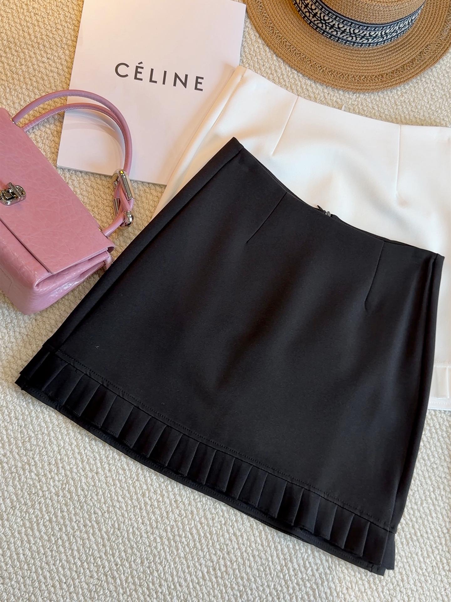 Stylish Wood Ear Lace Hem Bodycon Skirt: Women s Spring/Summer 2026 Slimming A-line Design XL чёрный