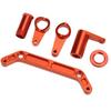 RC Steering Assembly Aluminum Alloy Replacement   Upgrade Repairing Parts for JLB 1Celsius10 Trucks