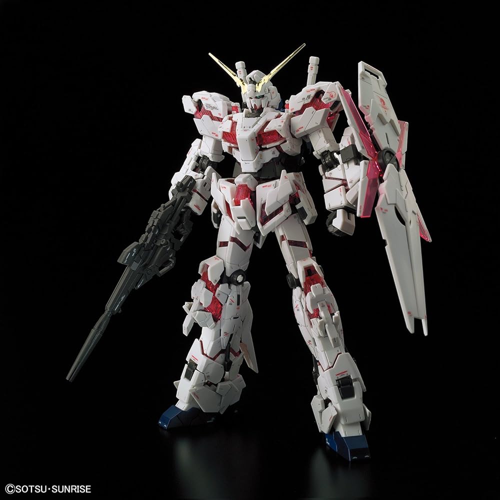 RG Gundam Unicorn 1/144 Scale Color-Coded Model Kit Plastic Assembly Toy