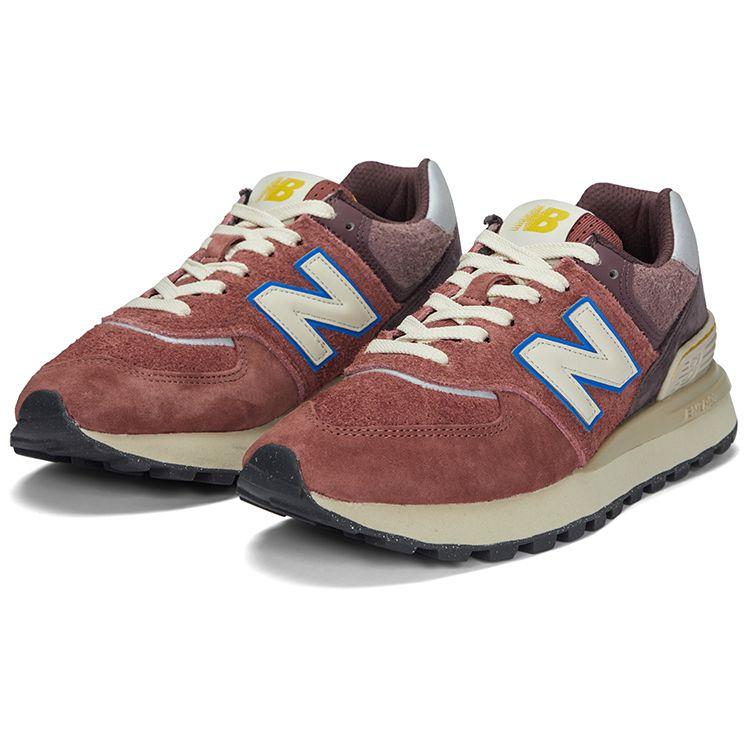 New Balance Nb 574 Retro Comfortable Low Top Casual Running Shoes Men Sneaker Brick-Red U574LGBR