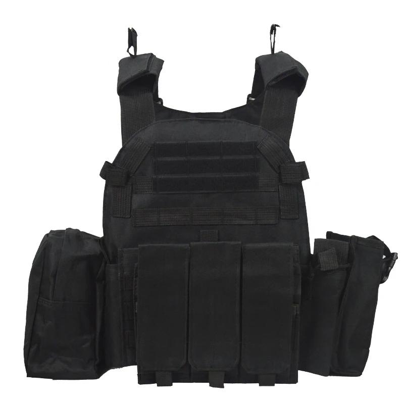 6094 hunting Tactical Vest Body Armor Combat Army CS Gear Security Plate Carrier Airsoft Accessories Wargame Pouch Molle Vest