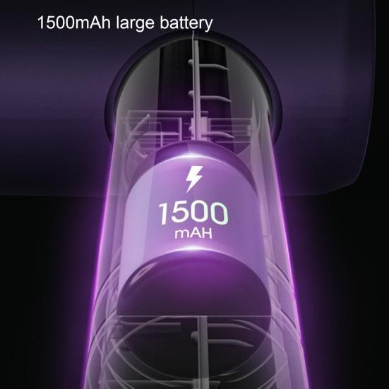 Electric Egg Beater Handheld Mixer USB-C Charging Cordless Whisk with Detachable Beaters 3 Speeds Modes Kitchen Tool for Baking Cooking