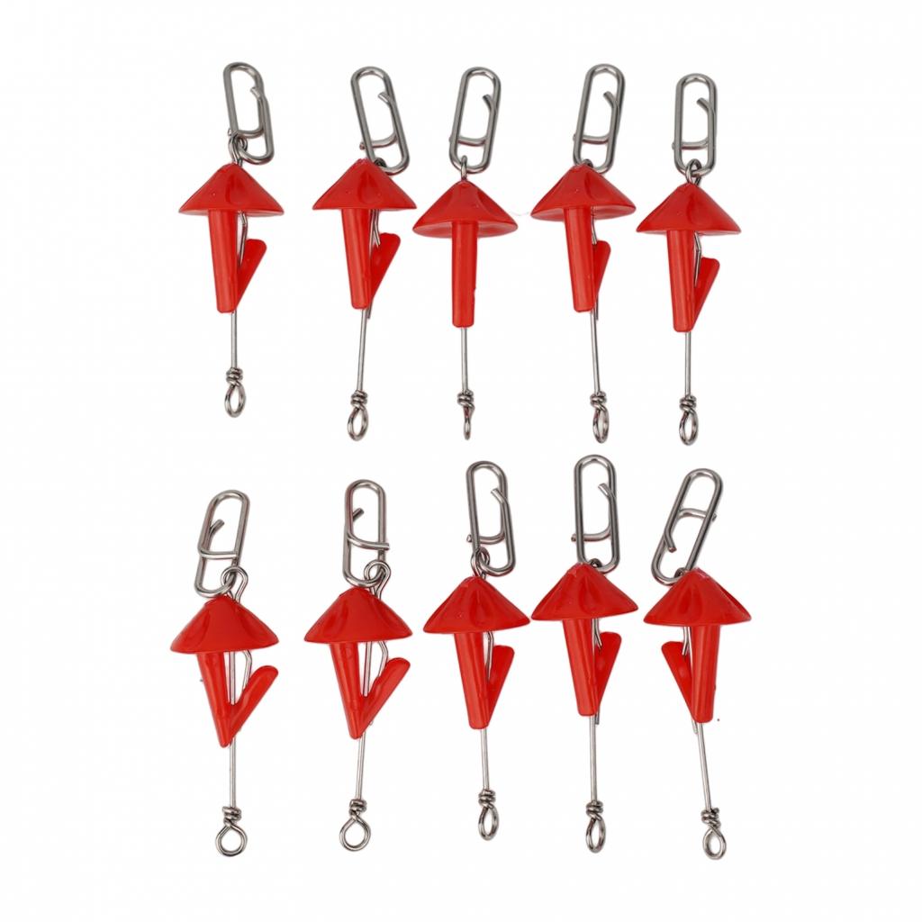 Für Meeresfischerei Fischköderclips Rotes Gerät Einfach