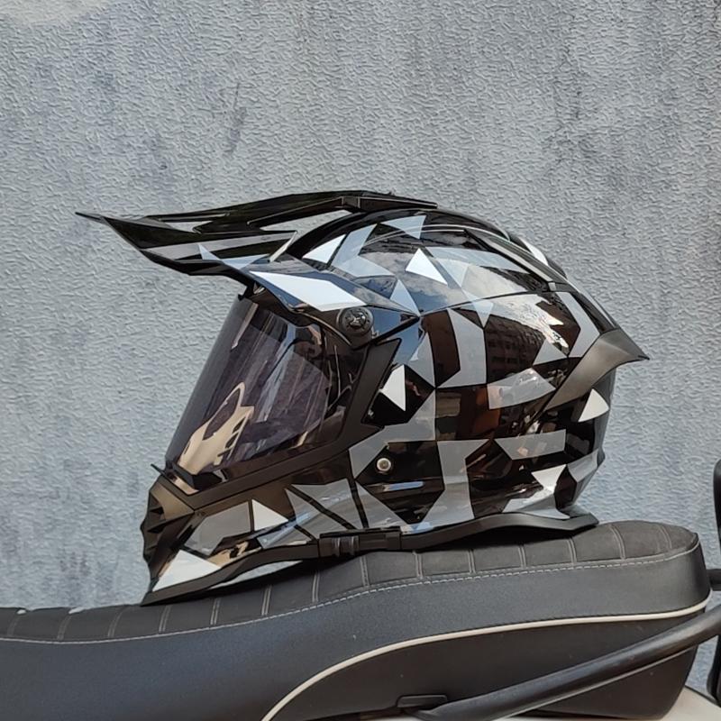WLT full face motorcycle helmet ABS off-road helmet professional full-over rally racing helmet men DH downhill Capacete DOT
