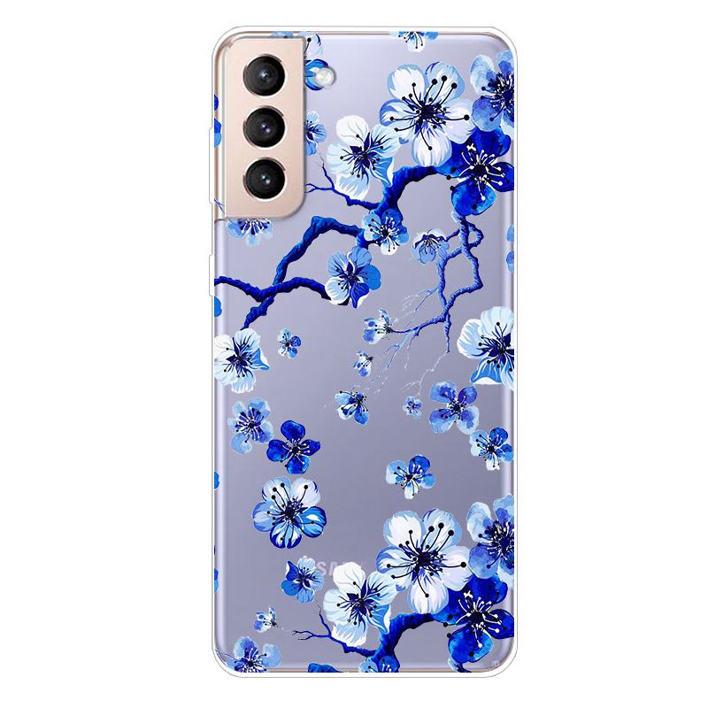 For Samsung S21 FE Case TPU Silicone Soft Clear Case for Samsung Galaxy S 21 / S21 Plus 5G Cover S21 Ultra FE Transparent Coque