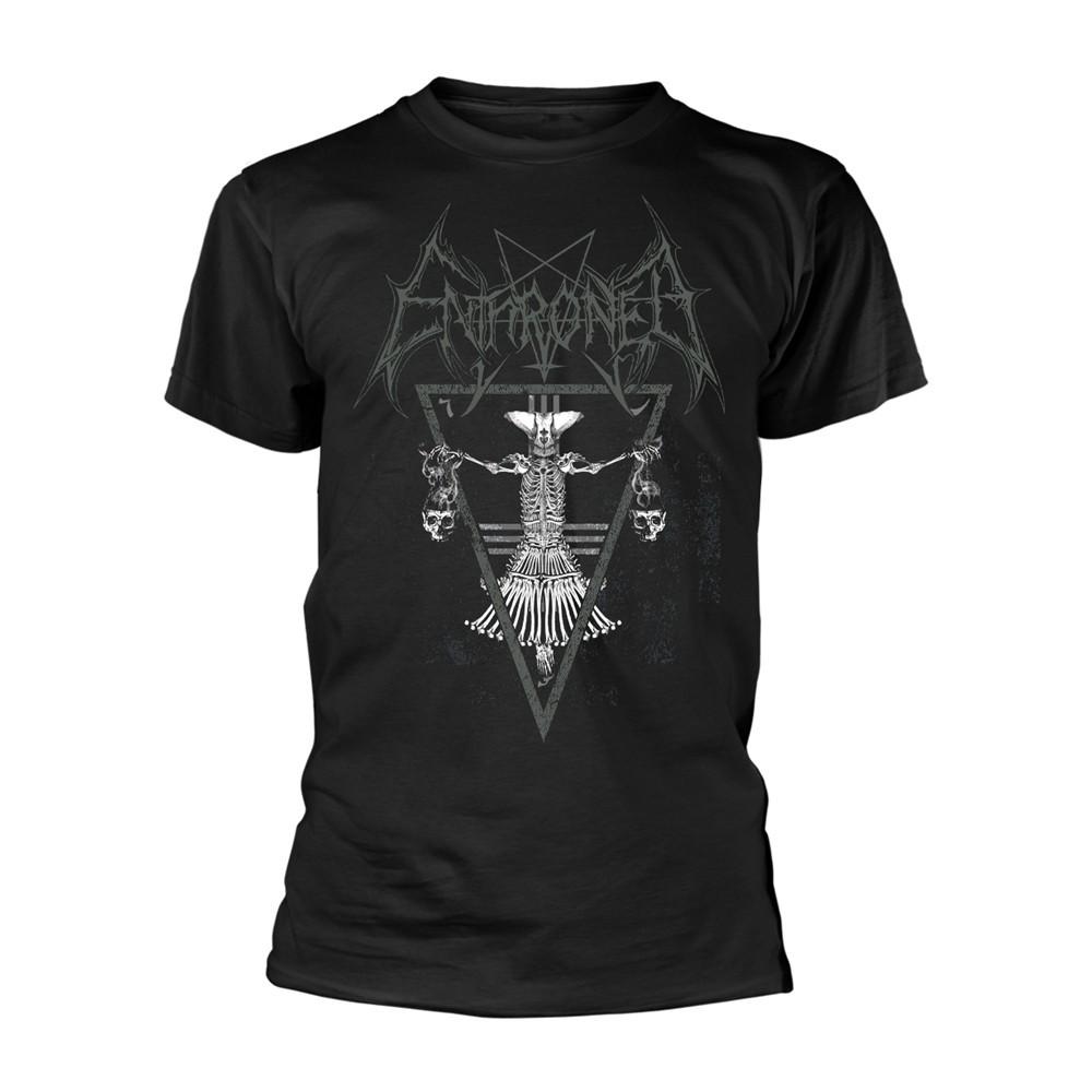 

Enthroned STN MMXIX Black T shirt - NEW Unisex T-Shirt XXXL