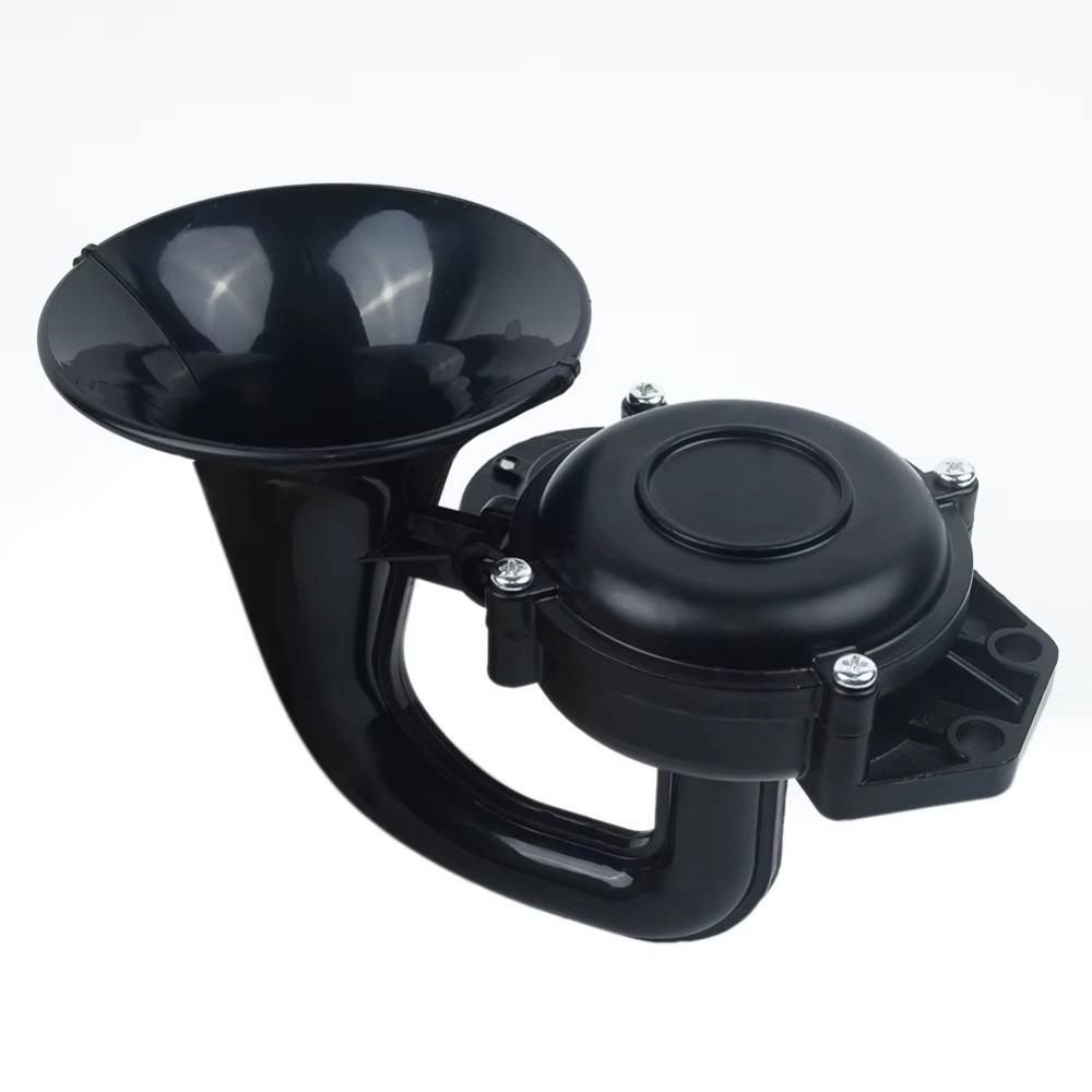 135dB Loud Air Horn Black Snail Horn Super Loud Car Horn for Trucks