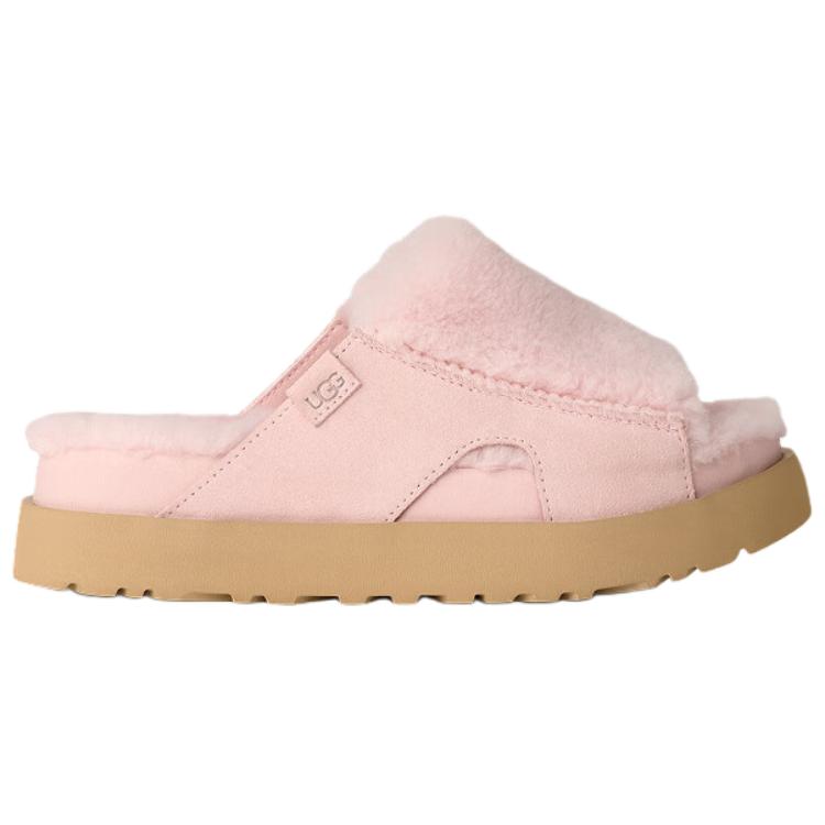 UGG Leisure Fashion Comfortable Thick Sole Open Toe Slippers Women Slippers Light-Rose 1174551-RTT