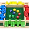 Brangdy Wooden Number Flip Board Game Set