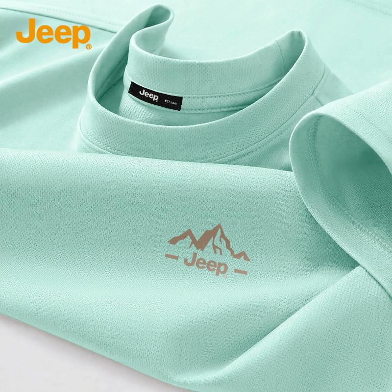 

JEEP Men s Ice Silk Quick-Dry Short Sleeve T-Shirt 3XL