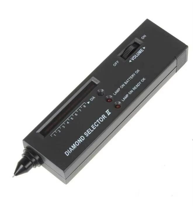 New Diamond Tester High Accuracy Diamond Tester Pen Jewelry Diamond Tester Professional Diamond Selector Diamond Tester Kit чёрный