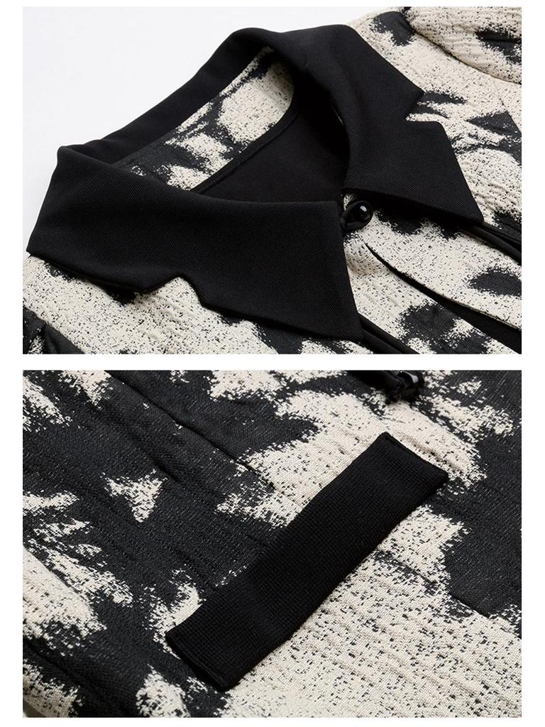 2024 Spring Women's Two-Piece Chinese Style Coat Dress - Small Size Fashion Suit Skirt